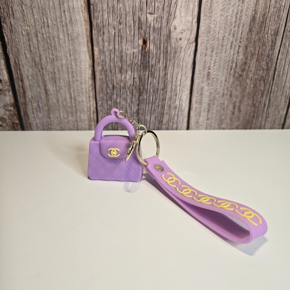 Fashion Purple Keychain - Picture 2 of 3